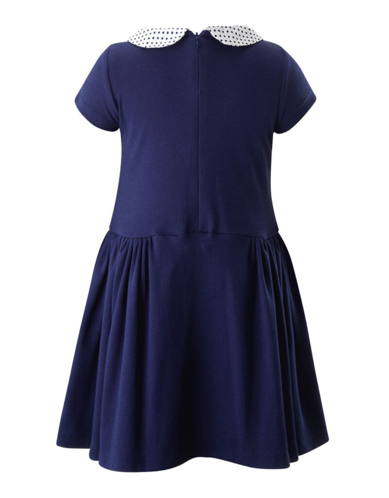 Rachel Riley Bow Two Tone Dress