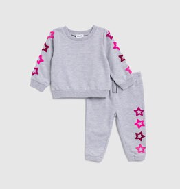 Splendid SALE Bright Star Jogger Set Heather Grey