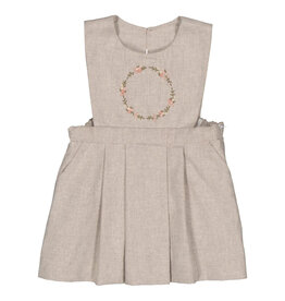 Kidiwi France SALE Maite Twill Skirt Heather Beige