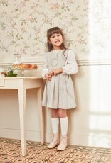 Kidiwi France Maite Twill Skirt Heather Beige
