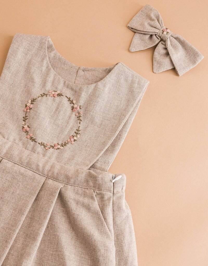 Kidiwi France Maite Twill Skirt Heather Beige