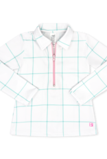 Set Athleisure Heather Half Zip Mint to Be/Cotton Candy Pink