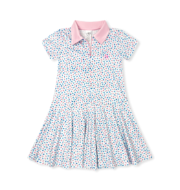 Set Athleisure SALE Olivia Dress Kindness Blooms Floral/Cotton Candy
