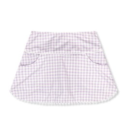 Set Athleisure Tiffany Skort Petal Purple Gingham