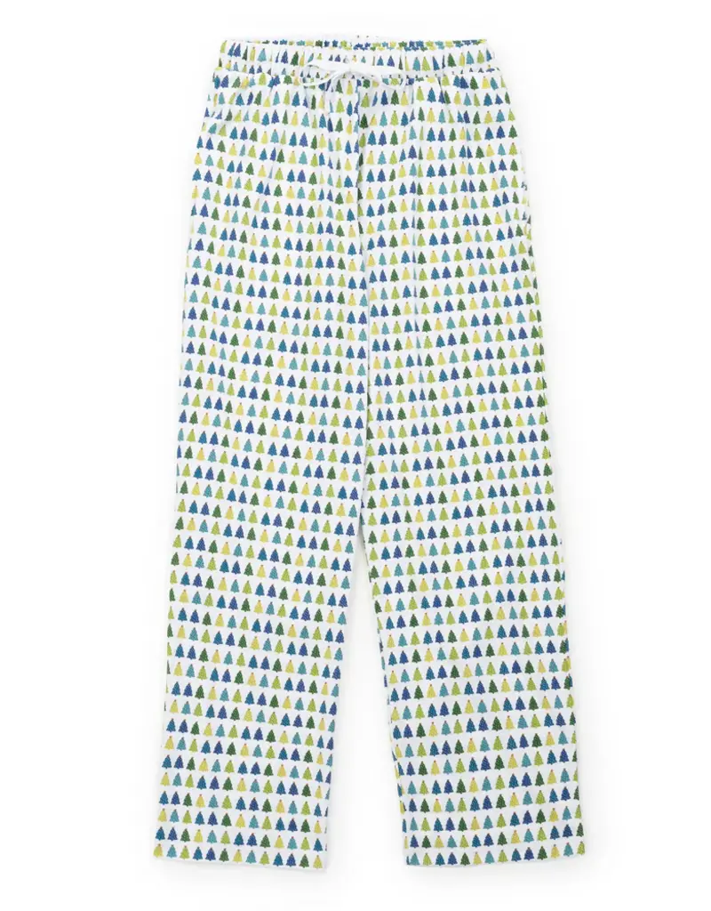 Lila + Hayes Brent Men's Hangout Pant Christmas Tree Cool