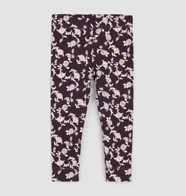 miles the label SALE PLUM LEGGINGS W/VINE PRINT