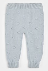 Petit Lem PEARL BLUE SWEATER KNIT LEGGINGS