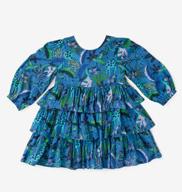 Briton Court SALE Goldie Dress Blue Turquoise