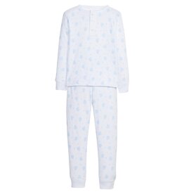 Little English SALE Printed Jammies Blue Hearts