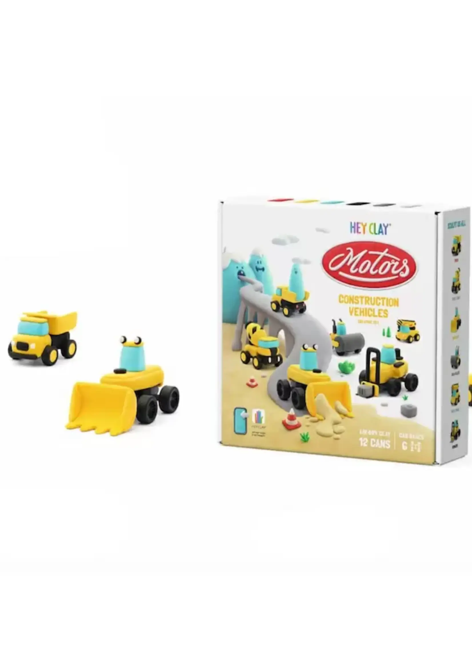 Fat Brain Hey Clay Construction Vehicles