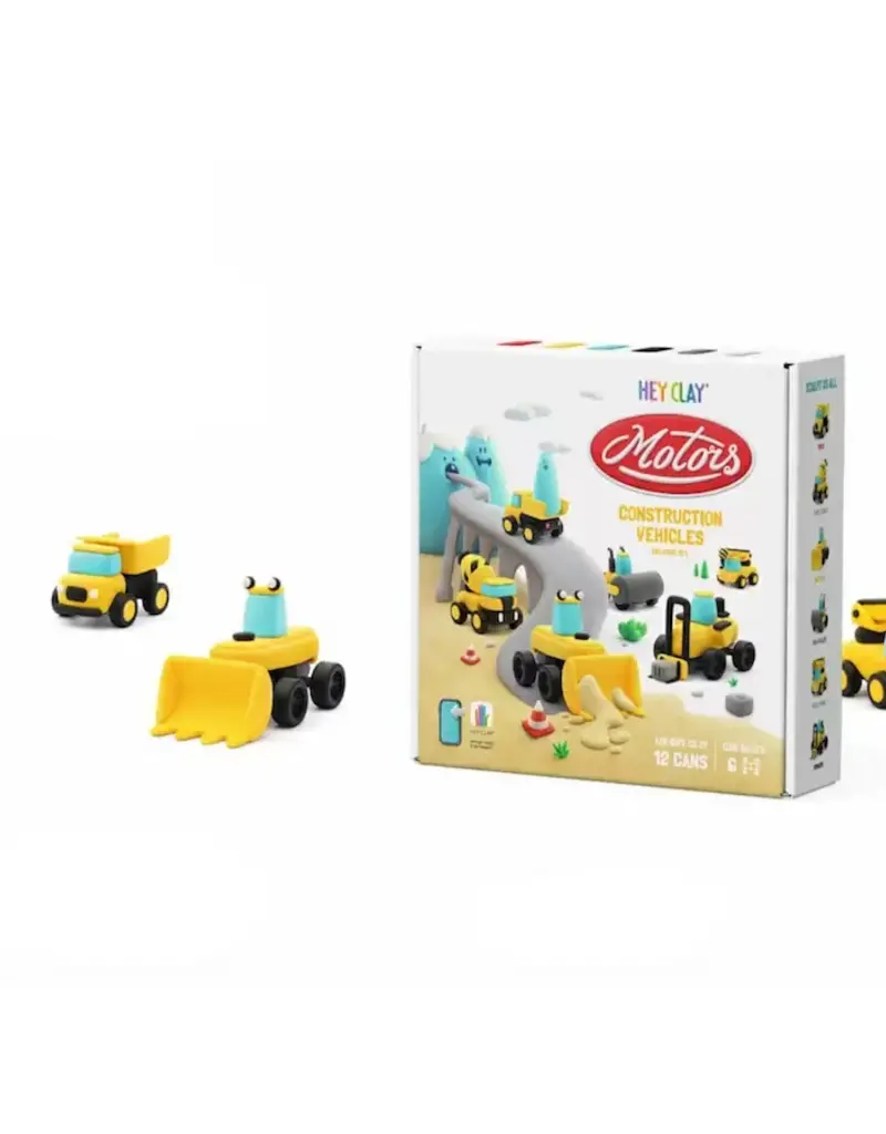 Fat Brain Hey Clay Construction Vehicles