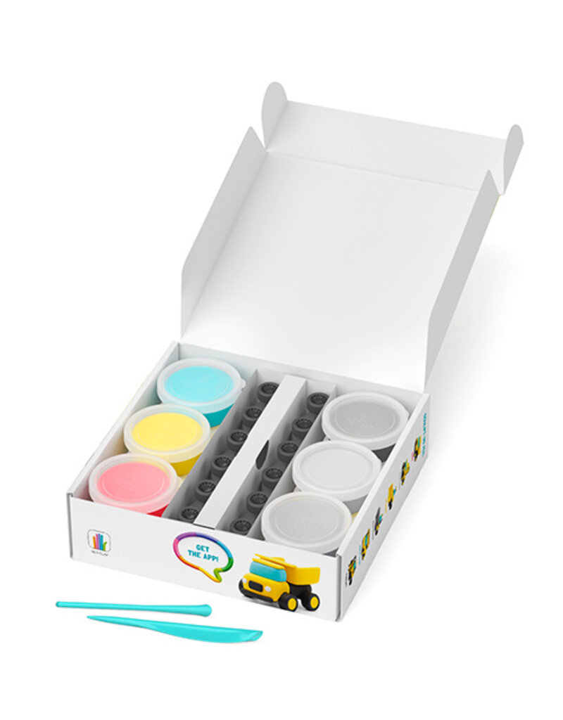 Fat Brain Hey Clay Construction Vehicles