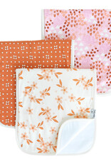 Copper Pearl Burp Cloth Set Rue