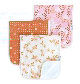 Copper Pearl Burp Cloths Set Rue