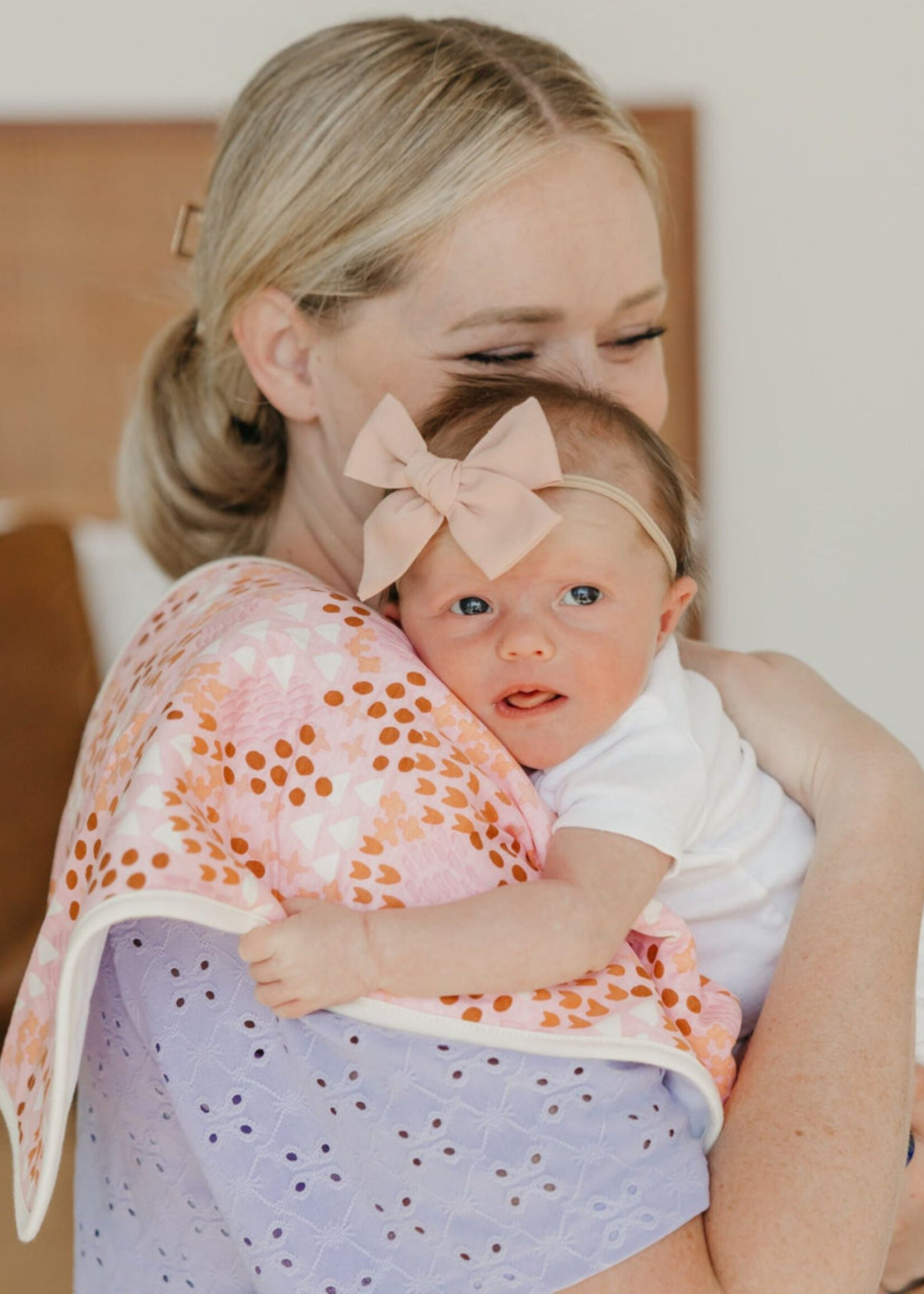 Copper Pearl Burp Cloth Set Rue