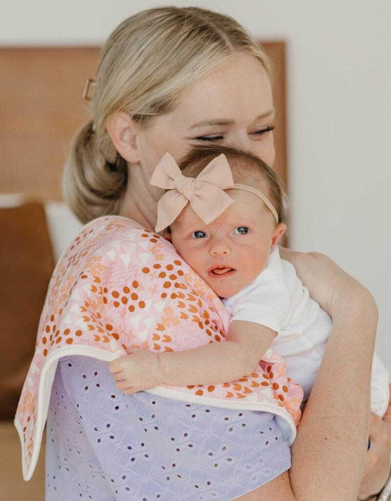 Copper Pearl Burp Cloth Set Rue