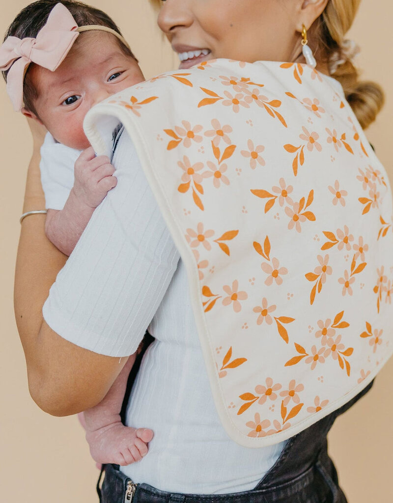 Copper Pearl Burp Cloth Set Rue