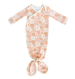 Copper Pearl Newborn Knotted Gown Penny