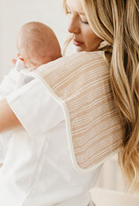 Copper Pearl Burp Cloths Set Peanut