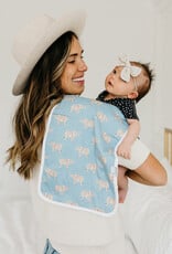 Copper Pearl Burp Cloths Set Peanut