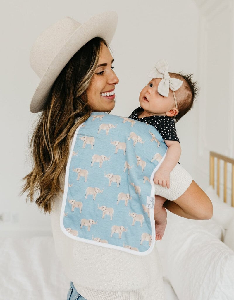 Copper Pearl Burp Cloths Set Peanut