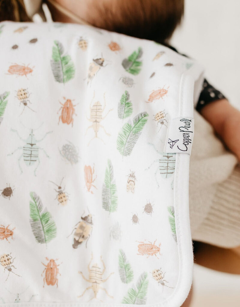 Copper Pearl Burp Cloths Set Peanut