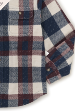 Tea Collection Knit Shacket Cappadocia Plaid