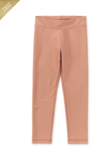 Tea Collection Shiny Metallic Leggings Desert Sand