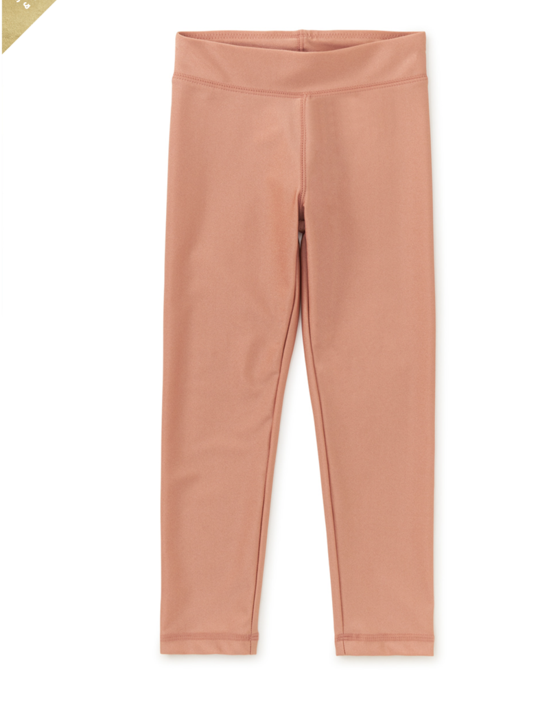 Tea Collection Shiny Metallic Leggings Desert Sand