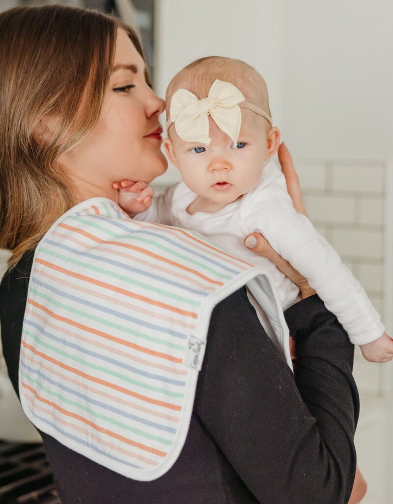 Copper Pearl Burp Cloth Set Cheery