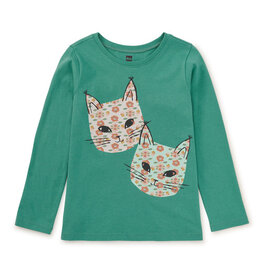 Tea Collection SALE Turkish Cats Double Sided Tee Seaspray