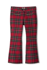 Hatley Kids Red Plaid Flared Pants