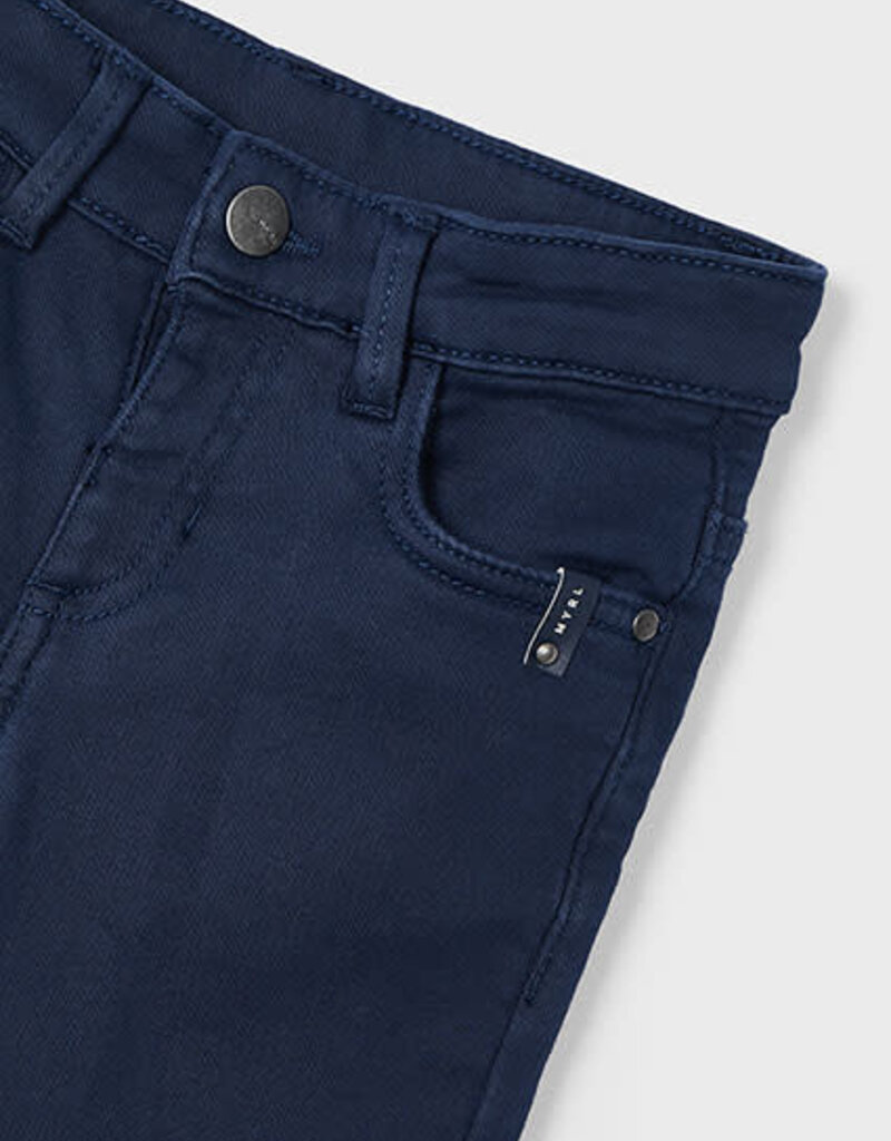 Mayoral Boys Navy Soft Slim Fit Pants