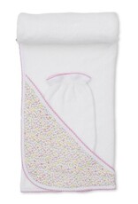 Kissy Kissy Garden Trellis Hooded Towel w/Mitt Set
