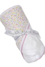 Kissy Kissy Garden Trellis Hooded Towel w/Mitt Set