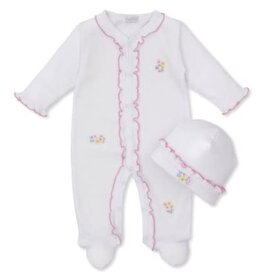 Kissy Kissy Garden Trellis Footie w/Hat