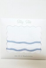 Terry Tots Wash Cloth Set of 2
