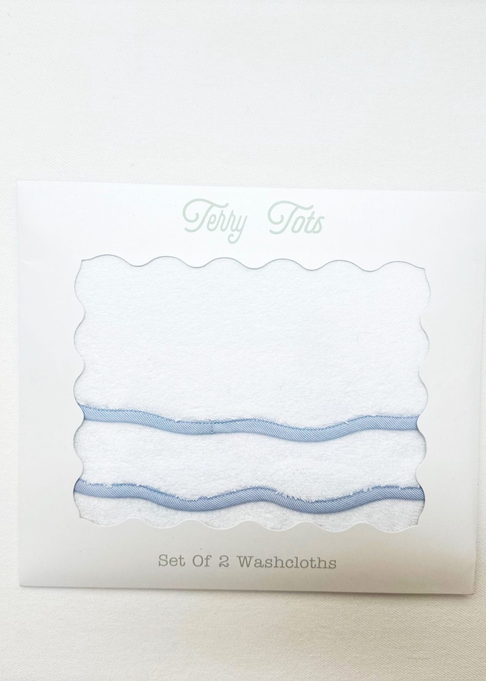 Terry Tots Wash Cloth Set of 2