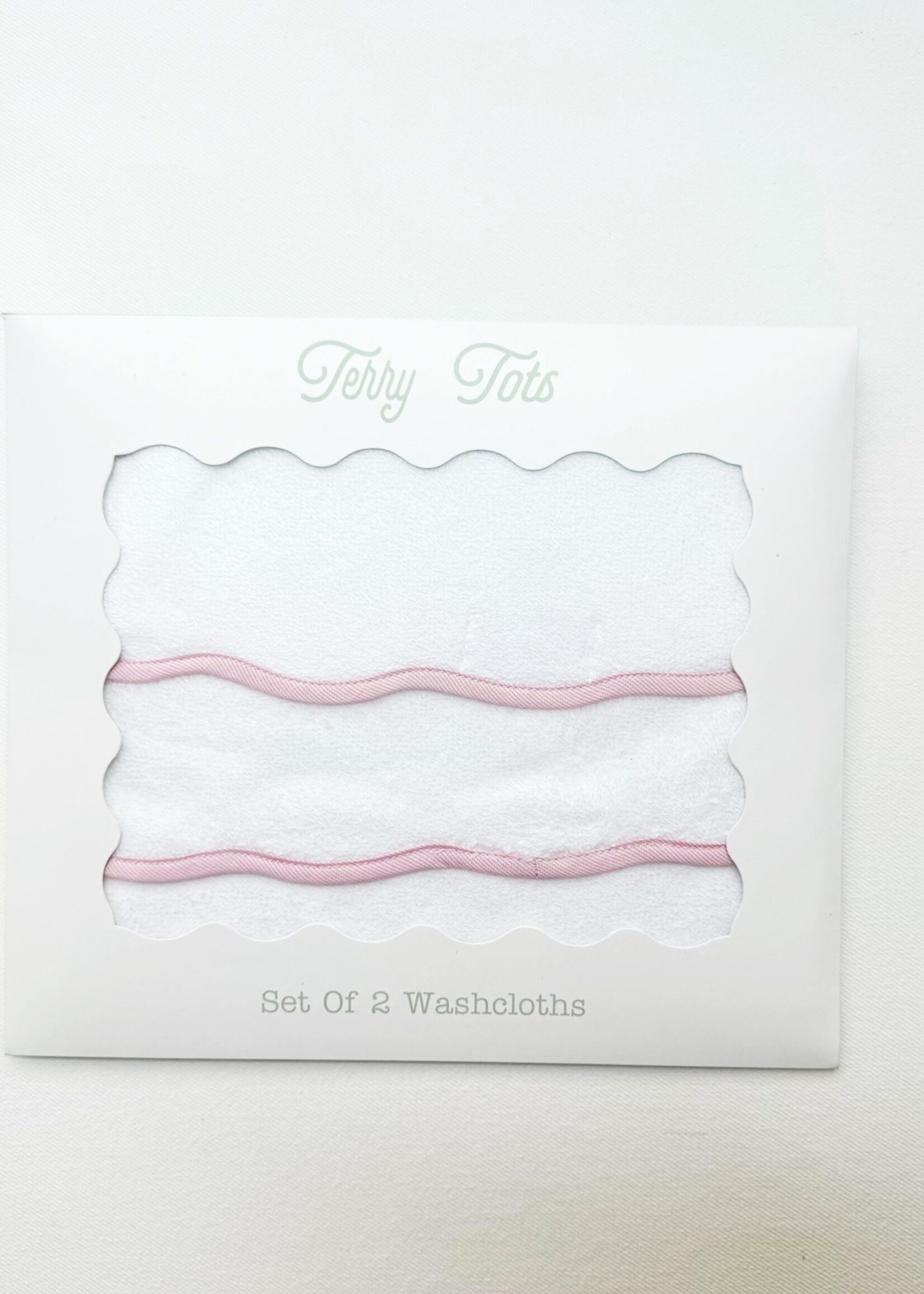 Terry Tots Wash Cloth Set of 2