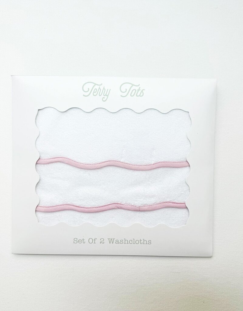 Terry Tots Wash Cloth Set of 2