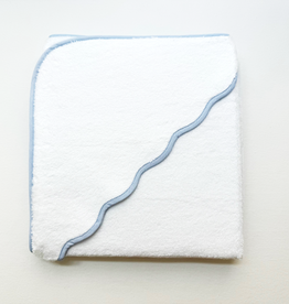 Terry Tots Hooded Towel Blue Stripe or Pink Stripe