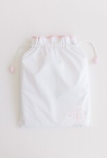 Terry Tots Bathrobe Pink Stripe