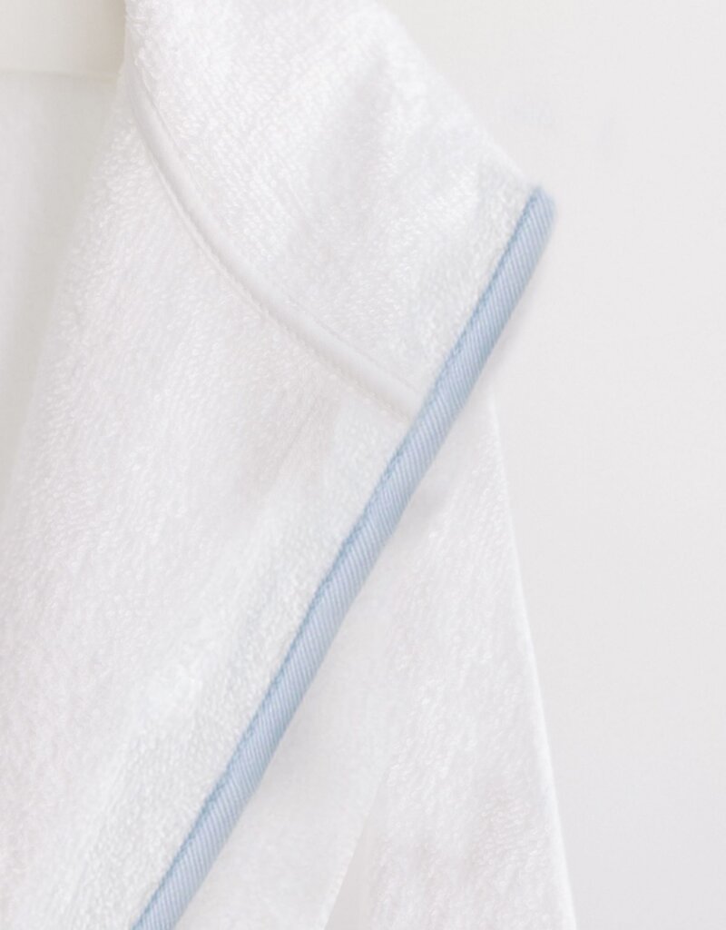 Terry Tots Bathrobe Blue Stripe