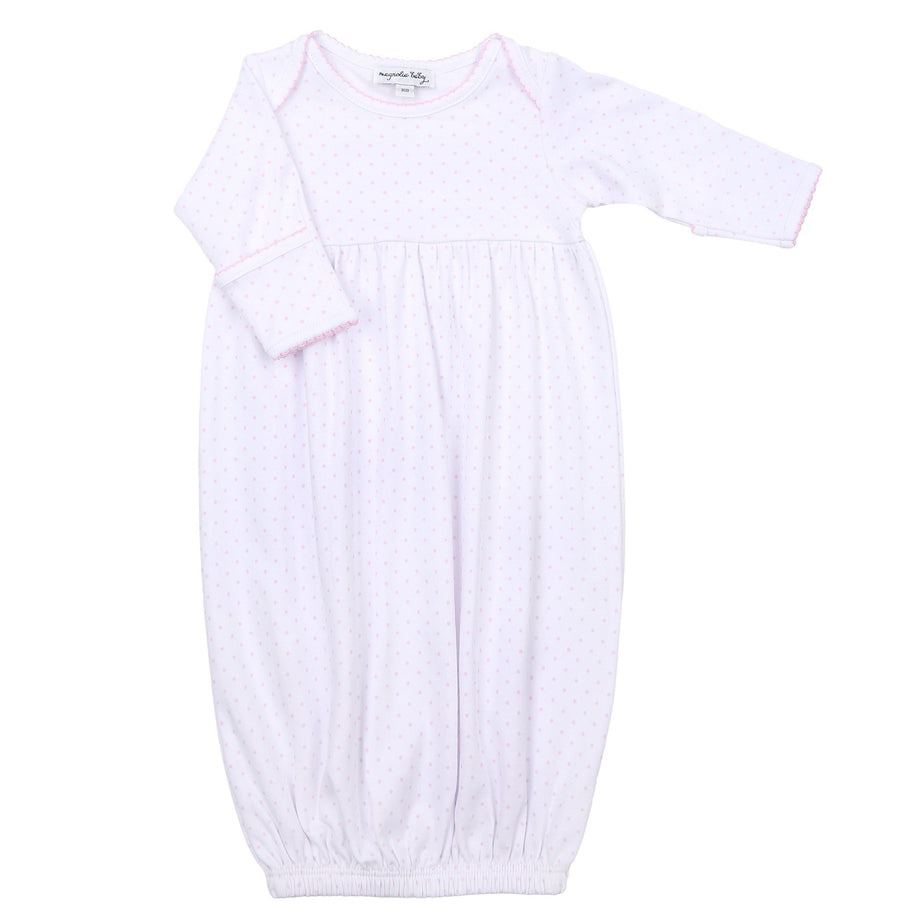Magnolia Baby Juliette's Classics Pink Gathered Gown