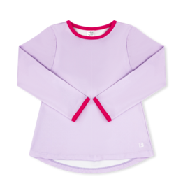 Set Athleisure Taylor Tee L/S Petal Purple/Power Pink