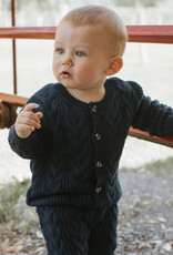 Petit Lem DRESS BLUES SWEAT KNIT CARDIGAN