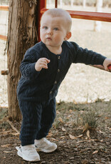 Petit Lem DRESS BLUES SWEATER KNIT LEGGINGS