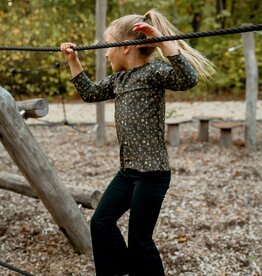 Yogababy SALE Rustic Floral L/S Lettuce Edge