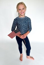 Yogababy Navy High Waisted Leggings