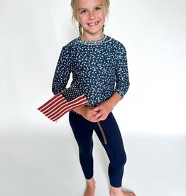 Yogababy Navy High Waisted Leggings